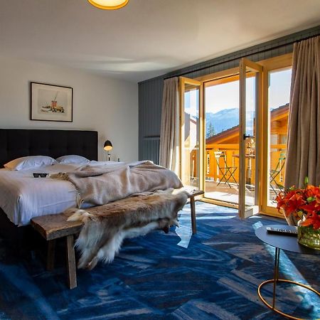 Shed Hotel Verbier Exterior foto