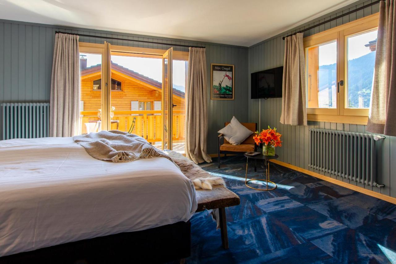 Shed Hotel Verbier Exterior foto