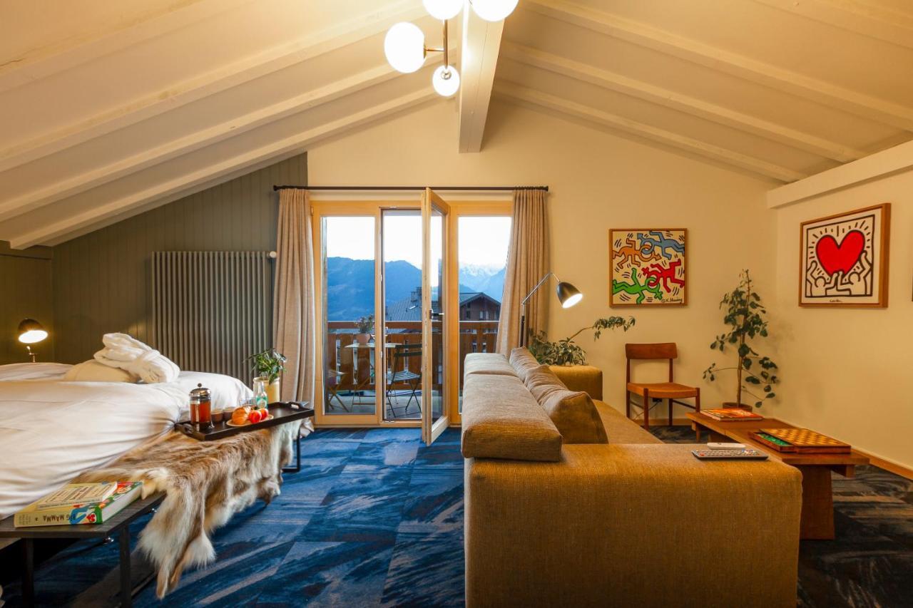 Shed Hotel Verbier Exterior foto